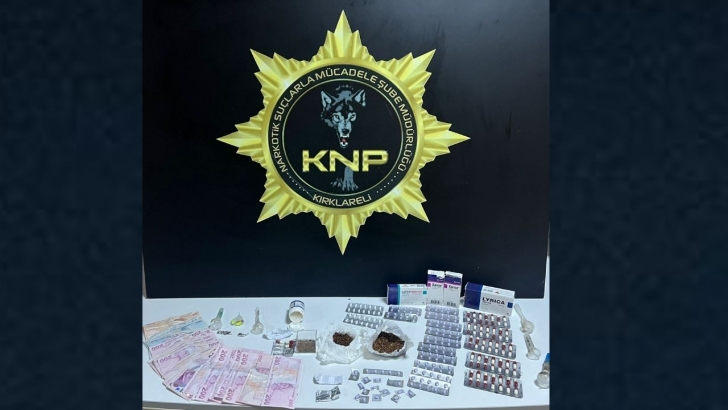 Kırklareli'nde uyuşturucu operasyonunda yakalanan 4 şüpheli tutuklandı | KIRKLARELİ