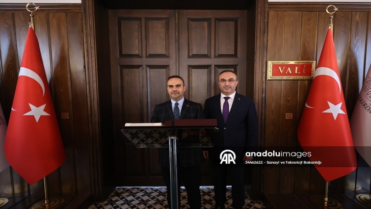 Sanayi ve Teknoloji Bakanı Kacır, Tekirdağ Valiliğini ziyaret etti | KIRKLARELİ