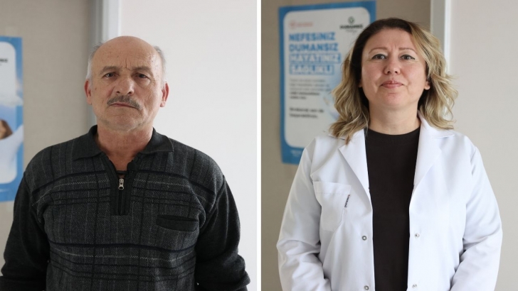 53 yıllık sigara bağımlılığından tedaviyle kurtuldu | KIRKLARELİ
