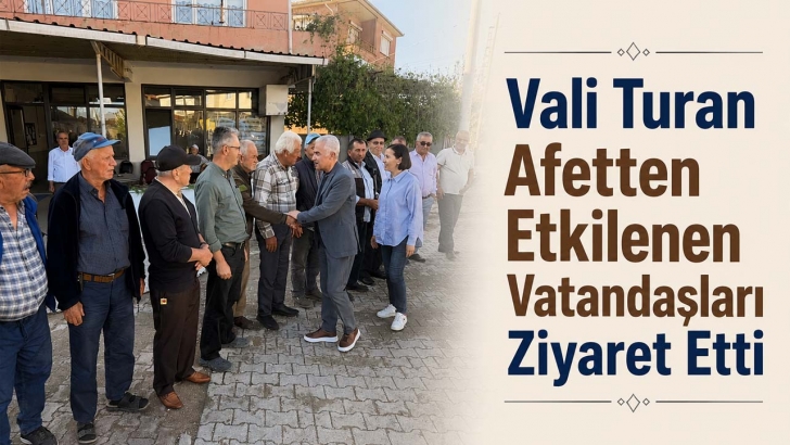 Vali Turan Afetten Etkilenen Vatandaşları Ziyaret Etti | KIRKLARELİ