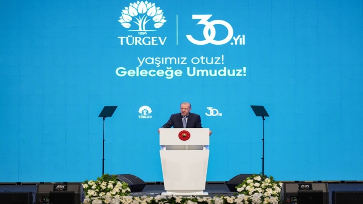 Cumhurbaşkanı Erdoğan, TÜRGEV’in 30. Kuruluş Yıl Dönümü Programı’na katıldı | KIRKLARELİ