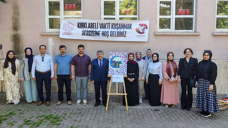 İmam Hatipli Öğrencilerden Yıl Sonuna Özel Sergi | KIRKLARELİ
