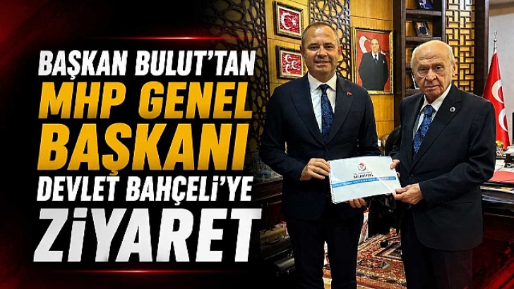 Başkan Bulut'tan MHP Genel Başkanı Devlet Bahçeli'ye Ziyaret | KIRKLARELİ
