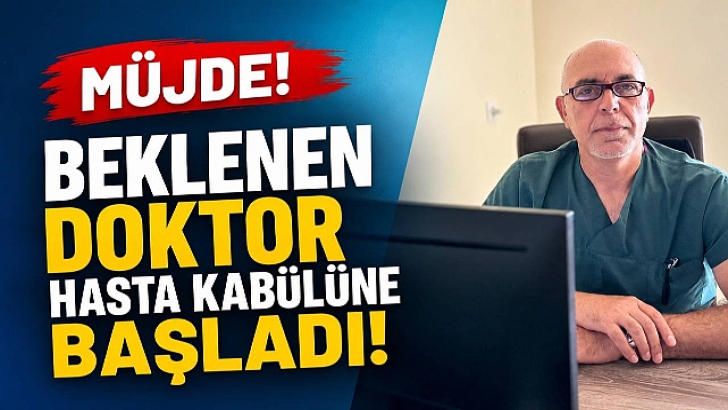 Müjde! Beklenen Doktor Hasta Kabülüne Başladı! | KIRKLARELİ