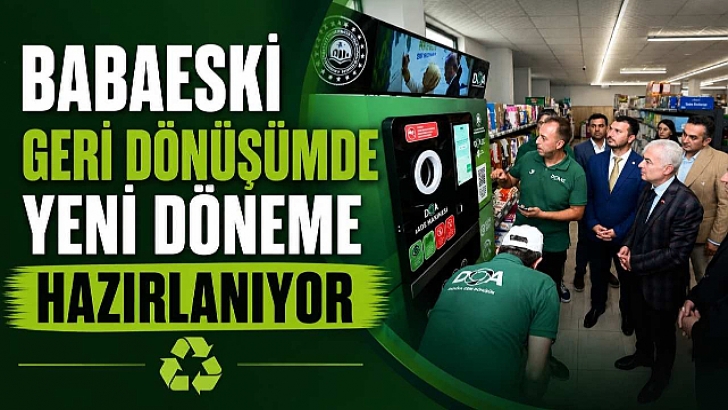 Babaeski Geri Dönüşümde Yeni Döneme Hazırlanıyor | KIRKLARELİ