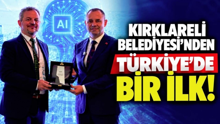 Kırklareli Belediyesi’nden Türkiye’de Bir İlk! | KIRKLARELİ