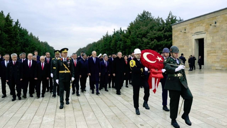Cumhurbaşkanı Erdoğan, Anıtkabir’de Düzenlenen Törene Katıldı | KIRKLARELİ